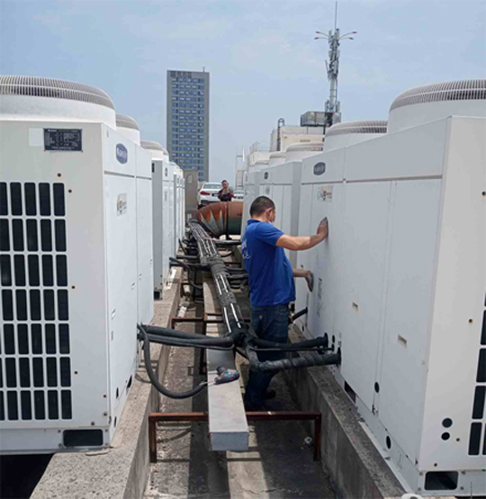 克拉玛依中央空调制热和不制冷系统维修方法